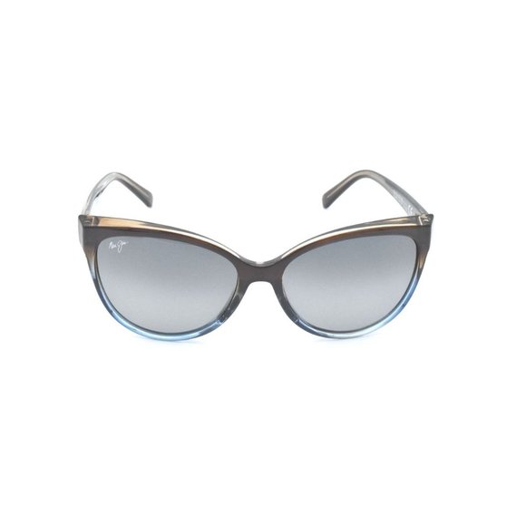 Maui Jim Olu Olu Mj 537-01F Translucent Dark Chocolate/Neutral Grey Pola…